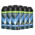 REXONA MEN – Deodorant für Herren Cobalt Dry – Kompressionsspray, Antitranspirant, frischer und langanhaltender Duft, 72 Stunden Schutz (6 x 100 ml)