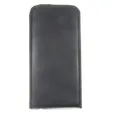 Handytasche Slim Leder Flip Handyhülle für Galaxy S6 Schwarz 4250710563661 (Flip Cover)