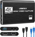 Rybozen Game Capture Karte USB 3.0 Video Card HD 1080P HDMI Videoaufnahme