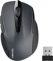 TECKNET Kabellose Maus, Pro 2.4G 2600 DPI funkmaus 6 Tasten mit Nano Empfänger