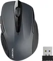 TECKNET Kabellose Maus, Pro 2.4G 2600 DPI Wireless, 6 Tasten mit Nano Empfänger