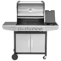 Justus BBQ Gasgrill "Ares 4 SU",silber,