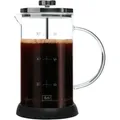 Melitta 6713355, Schwarz, Transparent, 8 Tassen, Glas, Edelstahl, Glas, 151 mm, 120 mm - Schwarz/Transparent