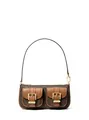 Michael Kors 32S5GZCU1B-252 SM CONV POUCHETTE Women BRN/ACORN Size One Size