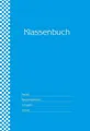 Klassenbuch "Standard", Umschlagfarbe: türkis