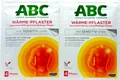 ABC Wärme Pflaster sensitive Hansaplast med 2x4 Stück 01033409