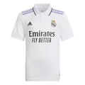 Adidas Jungen Trikot Fußballtrikot Emirates Fly Better Saison 2022/23, Weiß, 128