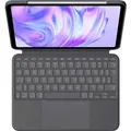 Logitech Logitech Combo Touch - Tastatur und Foli Tablet-Tastatur mit Hülle Passend für Marke (Tablet): Apple iPad Pro 11 (M4, 2024
