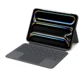 Logitech Logitech Combo Touch Keyboard Case für 11" iPad Pro (M4), Schwarz Tablet-Tastatur
