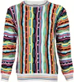 Cascallo Strickpullover Nicky - Gestrickter Luxus Designer Rundhals-Pullover Regular Fit (1-tlg) 3D Optik