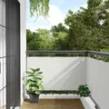 Vidaxx Balkonschirm 700x120 cm PVC weiß