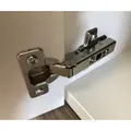 2er-Set Scharniere mit Softclose (neu) passend für Besta (Ikea) mit 2 Scharniere und 8 Schrauben