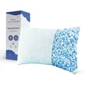 MKS Kopfkissen 50x70 – Ergonomisches Wolkenkissen für Entspannung – Weiches Kissen für Rücken-, Seiten- & Bauchschläfer – Memory Foam Kissen 50x70 mit kühlendem Gel für besseren Schlaf - Schlafkissen
