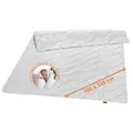 sleepling Kinderdecke Sommerdecke 100x135 cm, Wildseidendecke, Sommerbettdecke leicht Kinder 100 x 135 cm, Bettdecke, Bezug aus 100% Baumwolle, Made in EU, Oeko-Tex, waschbar