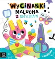 Wycinanki malucha z nożyczkami. Z królikiem (Wycinanki z nożyczkami)