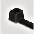 HellermannTyton Kabelbinder schwarz 290 mm x 3.5 mm, 111-03570 (Kunststoffkabelbinder, 290 mm, 100 Stk.) (T30LL PA66W BK 100)