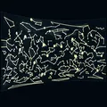 Leuchtendes Poster Sternenhimmel für Kinder-Zimmer mit phosphoreszierenden Sternzeichen unserer Galaxie; Lässt nachts alle Sterne erleuchten; XXL Größe 100 x 44 cm Fluoreszierender Sternenhimmel