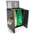 Mülltrennsystem Schrank Recycling System auch für Gelben Sack Made in Italy