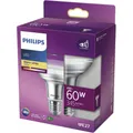 Philips LED Classic - LED Lampe - E27 - 60 Watt - warmweiß - 345 Lumen - weiß
