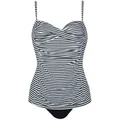 Sunflair Bügel-Tankini Basic (1-St) Tankini-Set - Mit verwrungenem Oberteil, Slip in klassischer Form schwarz 38