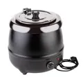Elektrischer Suppentopf 9 Liter 30 - 90° C regelbar schwarz neu