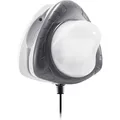 Intex 28698 Magnet LED Pool-Licht 220V, 4 Farben im Wechsel, passend für alle Frame-Pools Weiß