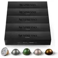 NESPRESSO VERTUO Auswahl Mixed Tassengrößen 50 Kaffeekapseln | Arabica & Robusta Kaffee | Mittlere bis dunkle Röstung