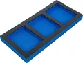 BGS Werkstattwagen Einlage Modul leer 3 Fächer 408x189x32 mm Ablage Fach Fächer