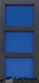 BGS Werkstattwageneinlage 1/3, leer: 3 Ablagefächer | 408 x 189 x 32 mm