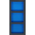 BGS 4091 Werkstattwageneinlage 1/3, leer: 3 Ablagefächer 408 x 189 x 32 mm