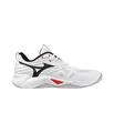 Mizuno Wave Momentum Pro Schuhe Weiß 2026, Weiß/Schwarz/Rot, 42.5 EU