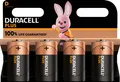 Duracell Batterie Alkaline, Mono, D, LR20, 1.5V Plus, Extra Life, Retail Blister (4-Pack)