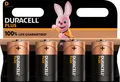 Duracell Batterie Alkaline, Mono, D, LR20, 1.5V Plus, Extra Life, Retail Blister
