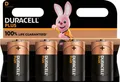 4 Duracell Plus D / Mono Alkaline 100% Life guaranteed Batterien im 4er Blister