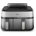 Philips 5000 Series NA555/00 Steam Airfryer silber