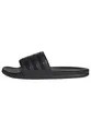 adidas Unisex Adilette Comfort Slides, Core Black / Core Black / Core Black, 47 EU