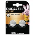 Duracell Knopfzelle CR2025 3 V 2 St. 165 mAh Lithium Elektro 2025