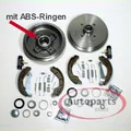 Bremstrommeln Ø 200 mm ABS Ringe Backen Radlager hinten für VW Golf III Cabrio