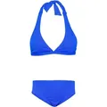 Aquarti Bustier-Bikini Aquarti Mädchen Bikini Set Bustier Bikinislip Zweiteiliger Badeanzug blau 152