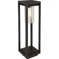 Globo Lighting Außenleuchte Aluminium Druckguss schwarz matt, 1x E27 LED - Schwarz