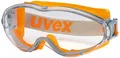 Uvex ultrasonic - Schutzbrille - Vollsichtbrille mit 100% UV-Schutz - Innen beschlagfrei, außen extrem kratzfest & chemikalienbeständig - B: 120m/s