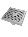 Duschablauf Bodenablauf Edelstahl 300x300 mm DN50 mit Geruchsverschluss