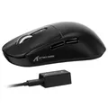 ATTACK SHARK R6 Kabellose 8-kHz-Gaming-Maus, SUPERLEICHT 39 g, Nordic 52840 MCU, PixArt PAW3950MAX Gaming-Sensor, BT/2,4 G/Kabelgebunden, 6 einstellbare DPI bis zu 42000, 250 mAh Akku, PC/Mac(Schwarz)