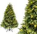 Evergreen Künstlicher Weihnachtsbaum Vermont Fichte Inkl. LEDs Grün 180 cm