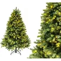Evergreen - Künstlicher Weihnachtsbaum Vermont Fichte, Grün, 180 Cm, Mit Lichterkette