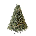 Evergreen künstlicher Weihnachtsbaum Vermont Fichte, grün, 180 cm, mit Lichterkette