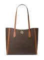 Michael Kors Leida Große Tragetasche, Braun, Large