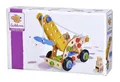 Eichhorn - 100039022 - Constructor Kranwagen, 70-teilig, Holzspielzeug-Konstruktionsset, 4 Verschiedene Modelvarianten baubar, Holzbaukasten, Motorikspielzeug ab 3 Jahren