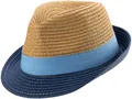 Scippis Kiddo Strohhut Natur Leichter Kinder Sommerhut Luftig & ideal für Sonne