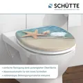 SCHÜTTE WC-Sitz, mit Absenkautomatik, oval, Duroplast - bunt